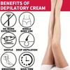 Hair Removal Cream for Women,Gentle &Painless Hair Remover Cream