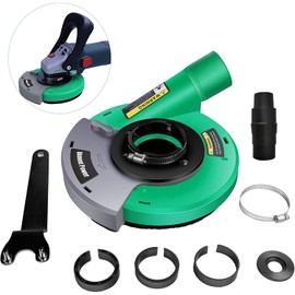 Protective Cover for Angle Grinder 115 mm / 125 mm, Angle for Grinding Work with Suction