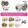 Enjoy Cover - 2 Pack Door Knob Cover Grips Non