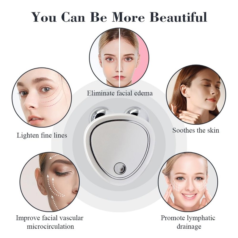 HASAIKA Face Massager Electric Face Massager Against Wrinkles, Neck Face