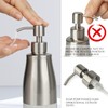 Gaussra Kitchen Soap Dispenser Set with Silicone Tray and Stickers