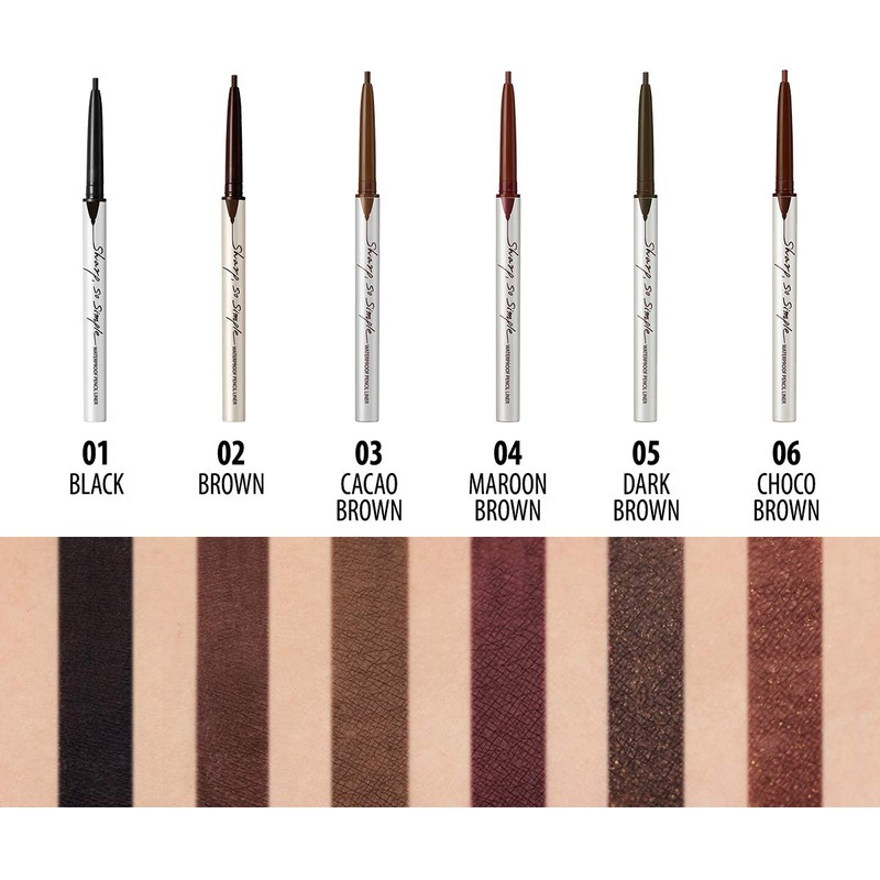 Clio Sharp So Simple Waterproof Pencil Liner Clear Soap Simple