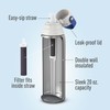 Brita Stainless Steel Premium Filtering Water Bottle, BPA-Free, Reusable, Insulated,