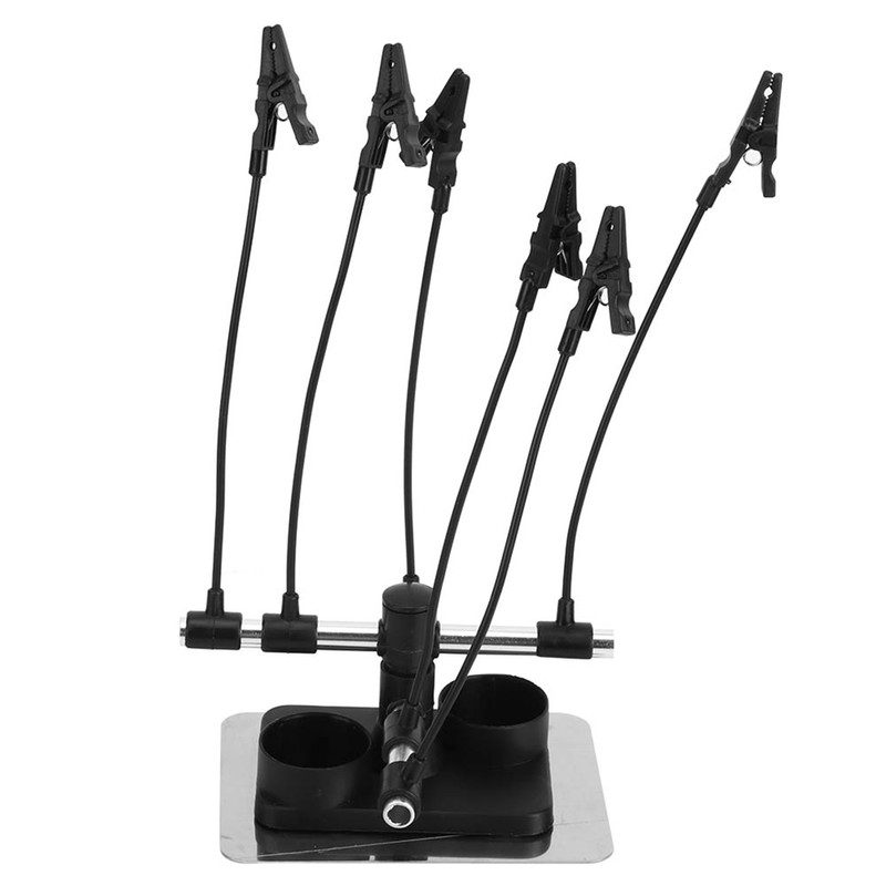 Professional Airbrush Bracket Tattoo Airbrush Sprayer Stand Holder Clips Model