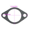 Carburetor Repair Kit with Float Replacement for Johnson 20 25