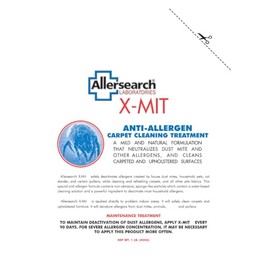 Allersearch X-Mit Anti-Allergen Carpet Cleaning Powder
