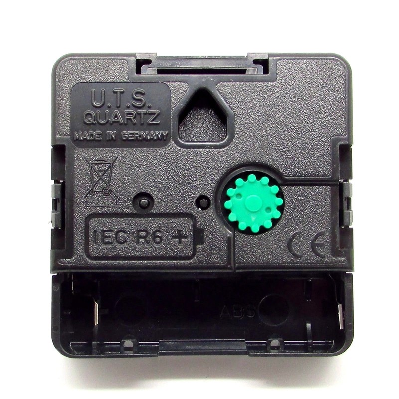 UTS High Torque Quarz-Uhrwerk mit deutschem Euroschaft, 16 mm Schaft