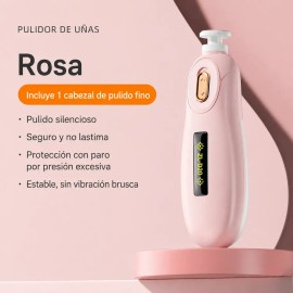 Pulidor Eléctrico De Uñas Para Bebé Lima De Uñas Silenciosa