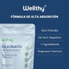Wellthy Glicinato de Magnesio 220 Cápsulas 432mg. 100 Natural, Alta