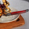 Lagulore ABS Handle, Teaspoon, Made in France, NERON Rouge
