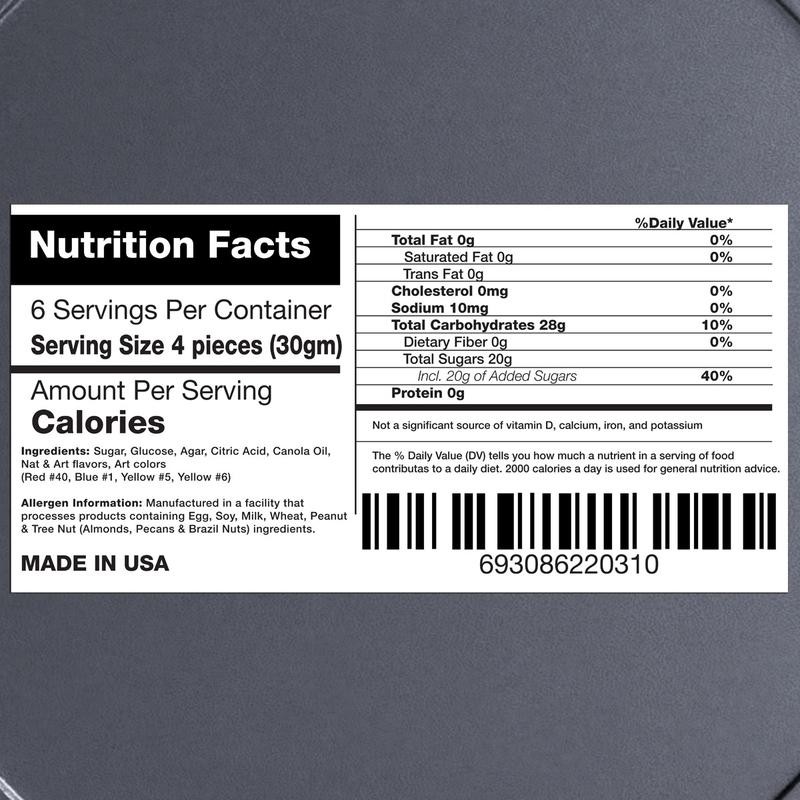 Fruit Slices Candy Sweet, Chewy & Bursting with Flavor gummy
