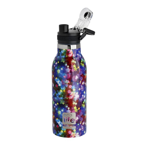 ECOLIFE THERMOS STARDUST WITH SPORT CAP 550ML