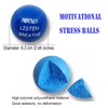 4 Pcs Stress Balls for Adults, Motivational Stress Balls, Stress