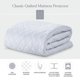 Ella Jayne Classic Quilted Mattress Pad - King