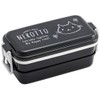 Skater (Skater) Enamel-Style Lunch Box, 2-Tier, Nekotto, 660ml, PENW7-A