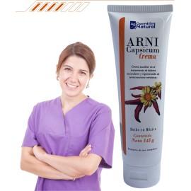 Crema Arnicapsicum 145gr Neuropatía Diabética Piel Problemas Dolor Neuropático Muscular Ardor Picazón Capsaicina Chile Calmante Bienestar Profundo
