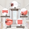 uxcell Blackout Door Curtains, French Side Door Window Curtain for