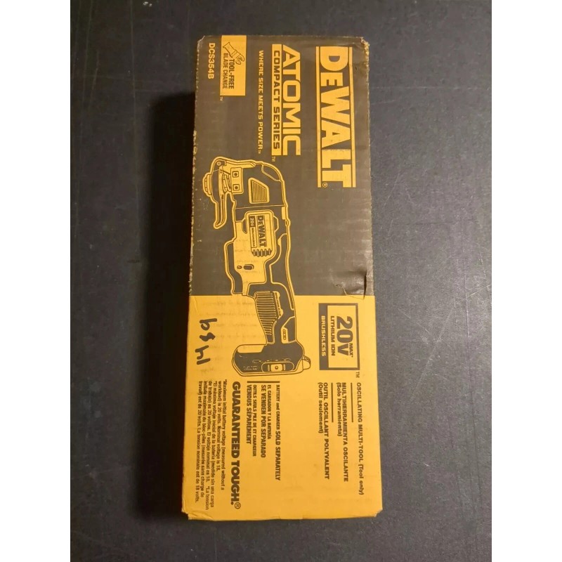 DEWALT 20V MAX Cordless Brushless Oscillating Tool Only (DCS354B) QUICK-CHANGE