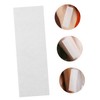 Healeved 4sets Hygienic Wax Strips Rectangle Waxing Sheets for Face