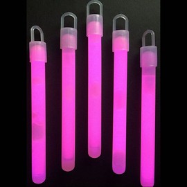 Glow Sticks Bulk Wholesale, 100 4” Pink Glow Stick Light Sticks. Bright Color, Kids Love Them! Glow 8-12 Hrs, 2-Year Shelf Life, Sturdy Packaging, GlowWithUs Brand