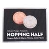 Hopping Half Morgan Dollar and Queen Victoria Ancient Coin Magic