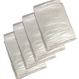 Large Plastic Dust Sheets 3.6M x 2.7M PVC Furniture Covers (Pack of 4)