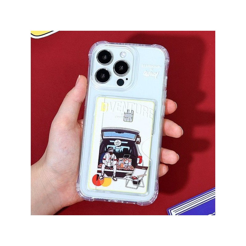 Design Skin (신세계김해점)( 갤럭시노트20갤럭시노트20울트라 ) 피닉스 프로 카드슬롯 (그래픽)퀸지-어드벤쳐 ITM...