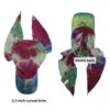 ZLYC Women's Chemo Headwear Brim Visor Hat Beanie Hat, Batik,
