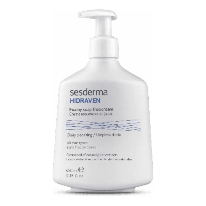 Hidraven Crema Espumosa Sin Jabon 300 Ml