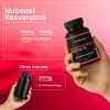 Resveratrol Vitamina C Nuboost 1000mg 60 Cápsulas Sin Sabor