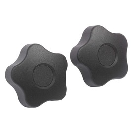 Trend Lobe Knobs, M10 Female Thread, Pack of 2, Reinforced Plastic Knob Ideal for Strong Clamping & Jig Making, KB10/F/10