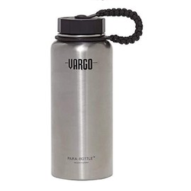 Vargo Insulated Stainless Steel Para-Bottle, Natural, 32 Oz