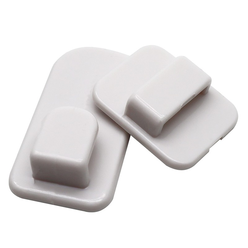 Excelity Set of 4 Remote Controller Plastic Wall Hook Holder