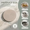 LUUTUUORA 6 Pcs Trivets Set for Hot Dishes, Heat Resistant