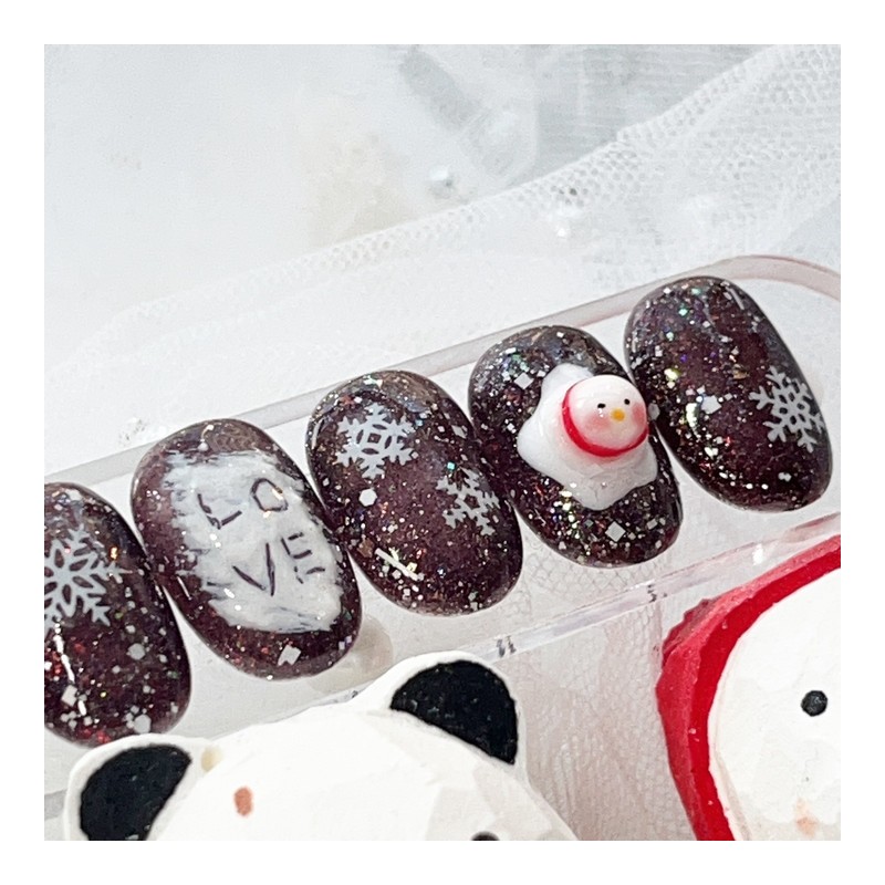 Pure J [x-mas collection 2] sɴᴏᴡᴍᴀɴ ⛄ - ​​Almond /