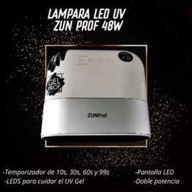 Gel Prof Lámpara Led Uv 48w Zunprof Gel De Uñas