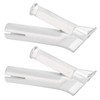 2Pcs Welding Gun Nozzle Cicular Stainless Steel Hot Air Plastic