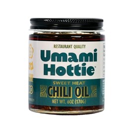 Umami Hottie Chunky Garlic – A Chunky Chili Crisp with Garlic & Miso, Flavor Bomb for Rice, Fried Chicken, Grilled Meats, Veggies & More! | Vegan, Gluten-Free, All-Natural | 6 oz