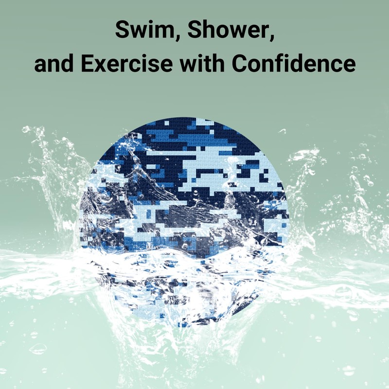 Kovoq Libre 3 & Plus Sensor Covers Waterproof, 16 Pack