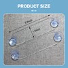Opuweiy EZ Pass Holder, Easy-to-pass Transparent Bracket, Car Windshield EZ