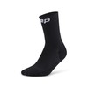 CEP Core Run Mid Cut Compression Socks 5.0, Black, Unisex,