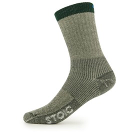 Stoic Unisex Adult Merino Wool Cushion Heavy Socks Hiking Socks, dunkelgrün