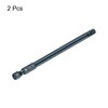 HARFINGTON 2pcs T30 Torx Screwdriver Bit 1/4" Hex Shank 4"
