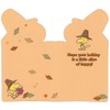 American Greetings Pilgrim Snoopy Holding Pumpkin Pie Die Cut Thanksgiving
