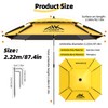 Outdoor Patio Umbrella, Easy to Push up for Baby &
