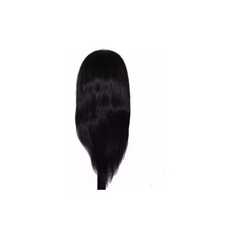 Bellrino Maniqui Cabeza Cabello Natural Castaño Oscuro 55 Cm Bellrino