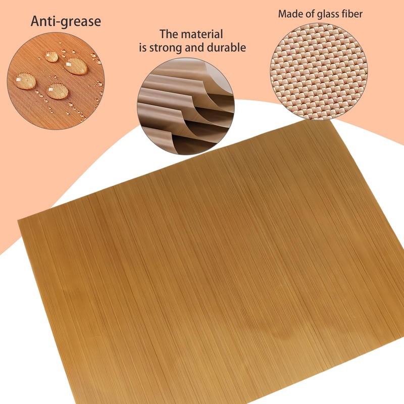 VVQWCY Permanent Baking Film, Set of 6 Baking Paper, Reusable,