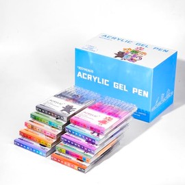 JinMaGDST 100 Color Acrylic Gel Pens