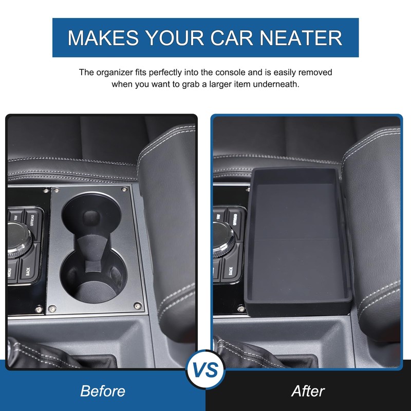 Tumukiw Center Console Organizer Compatible with INEOS Grenadier 2020-2024, Armrest