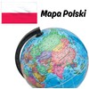 EXERZ 20 cm Globe Świata Polski Globusy